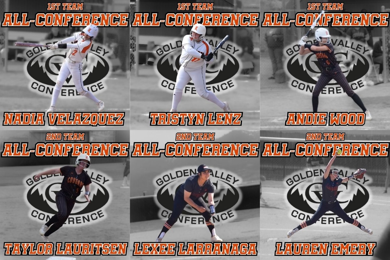 Three Cougars Earn First Team All-Conference Honors, Six Recognized Overall in Golden Valley Conference